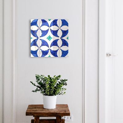 Key storage box Geometric motif