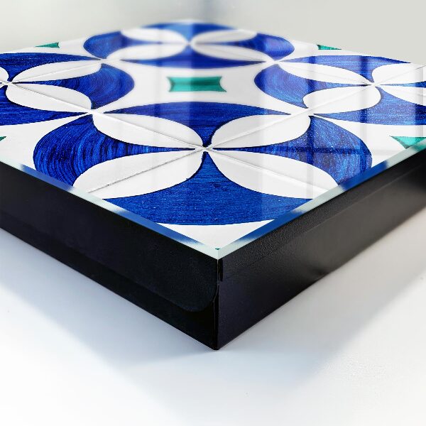Key storage box Geometric motif