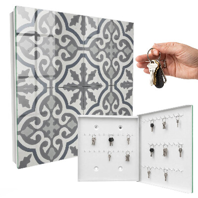Key box Geometric pattern