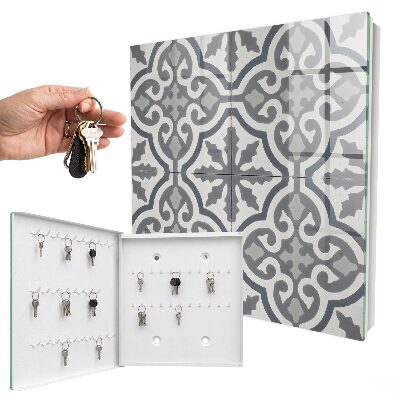 Key box Geometric pattern