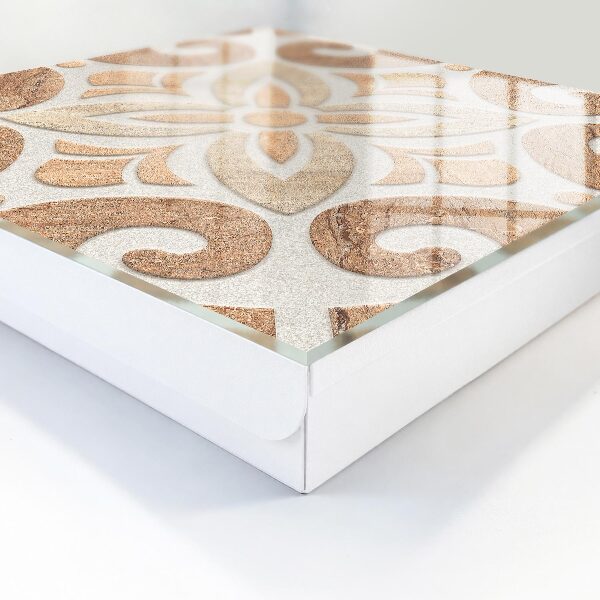 Key storage box Beige elegance