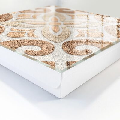 Key storage box Beige elegance