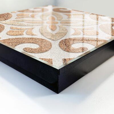 Key storage box Beige elegance