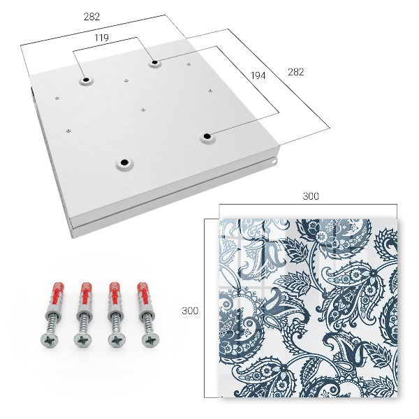 Key storage box Elegant decorations