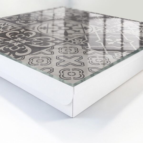Key cabinet for wall Mosaic of patterns