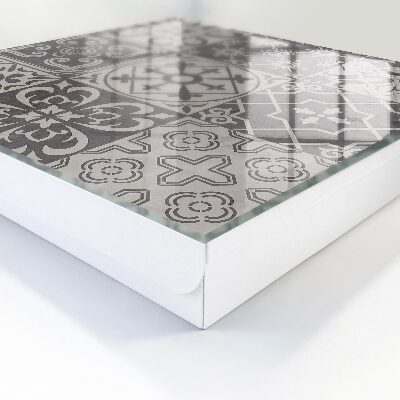 Key cabinet for wall Mosaic of patterns