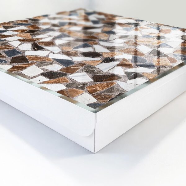 Key storage box Geometric mosaic