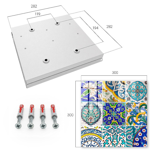 Key cabinet for wall Color patterns