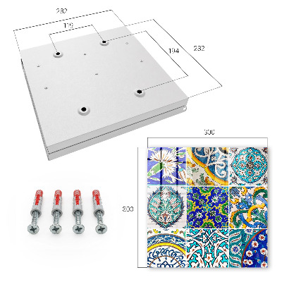Key cabinet for wall Color patterns