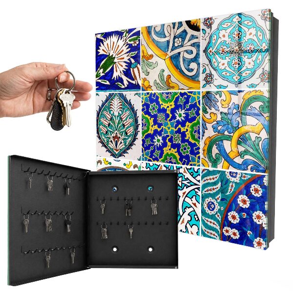Key cabinet for wall Color patterns