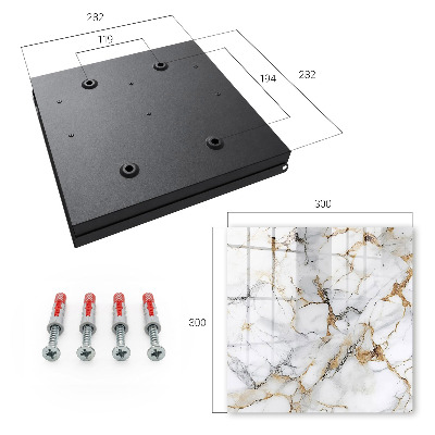 Key box Marble elegance