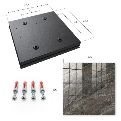 Key box Marble texture
