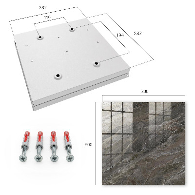 Key box Marble texture