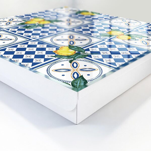 Key cabinet for wall Lemon tiles
