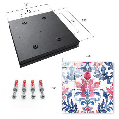 Key storage box Colorful decorations