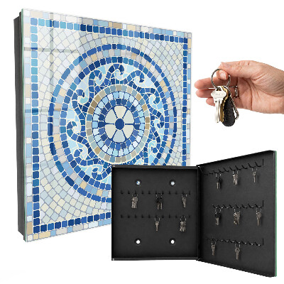 Key box Geometric mosaic