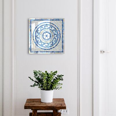 Key box Geometric mosaic