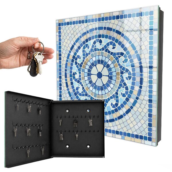 Key box Geometric mosaic