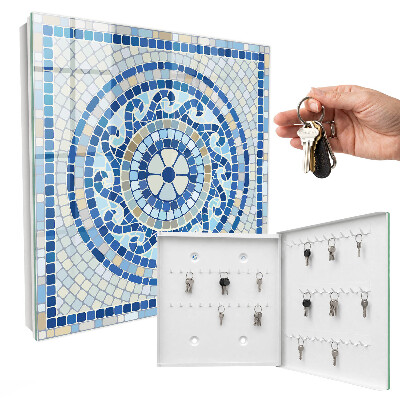 Key box Geometric mosaic