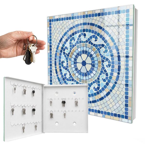 Key box Geometric mosaic