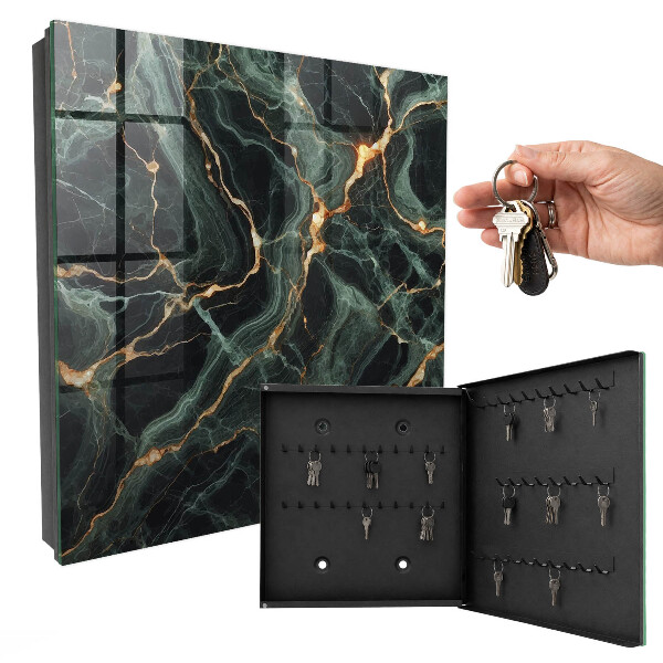 Key cabinet for wall Marble elegance