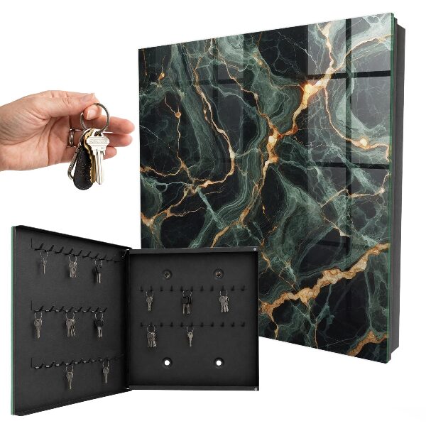 Key cabinet for wall Marble elegance