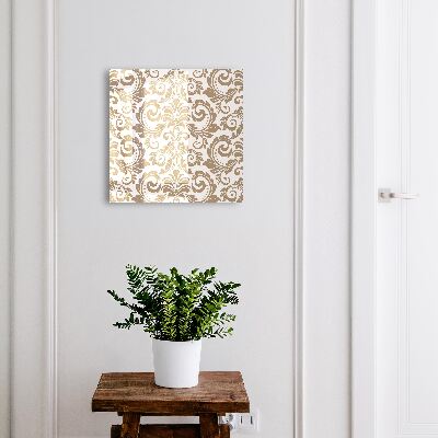 Key storage box Floral ornament