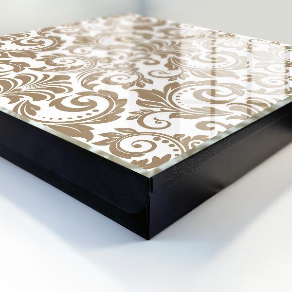 Key storage box Floral ornament