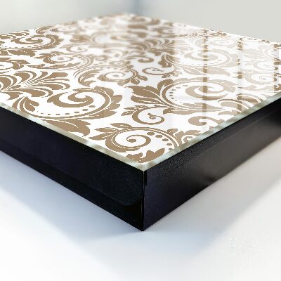 Key storage box Floral ornament