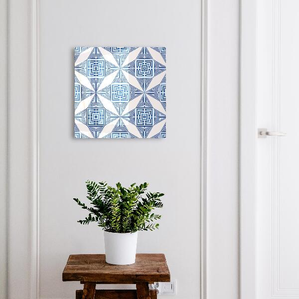 Key storage box Geometric pattern