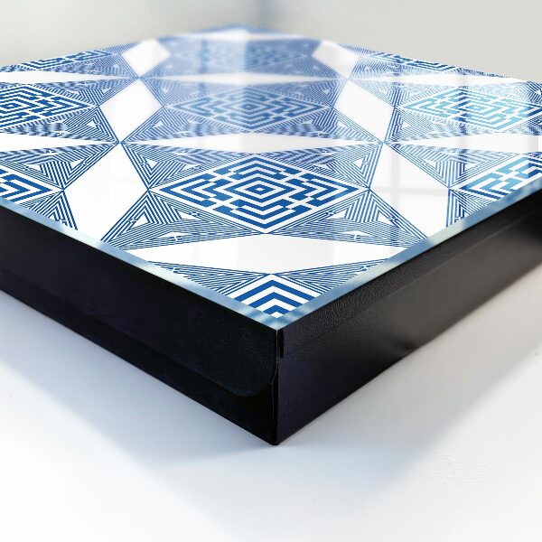 Key storage box Geometric pattern