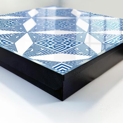 Key storage box Geometric pattern