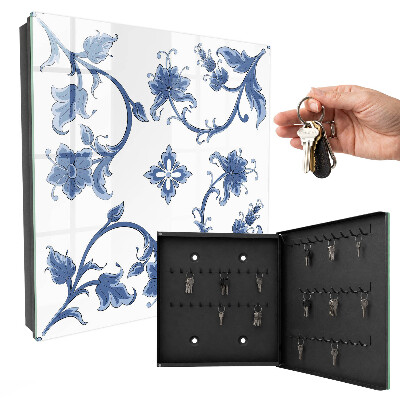 Key box Floral patterns