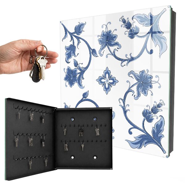 Key box Floral patterns
