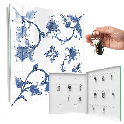 Key box Floral patterns