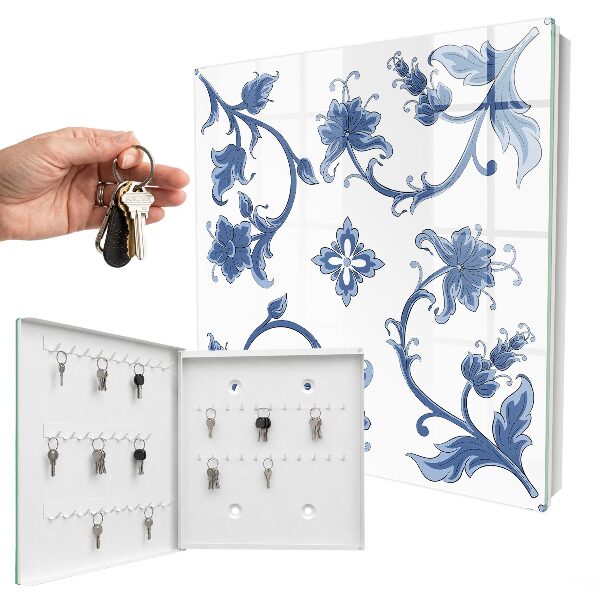 Key box Floral patterns