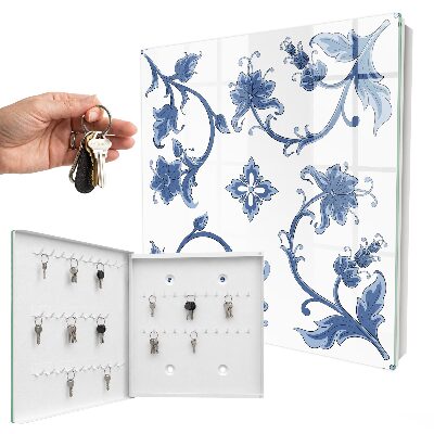 Key box Floral patterns