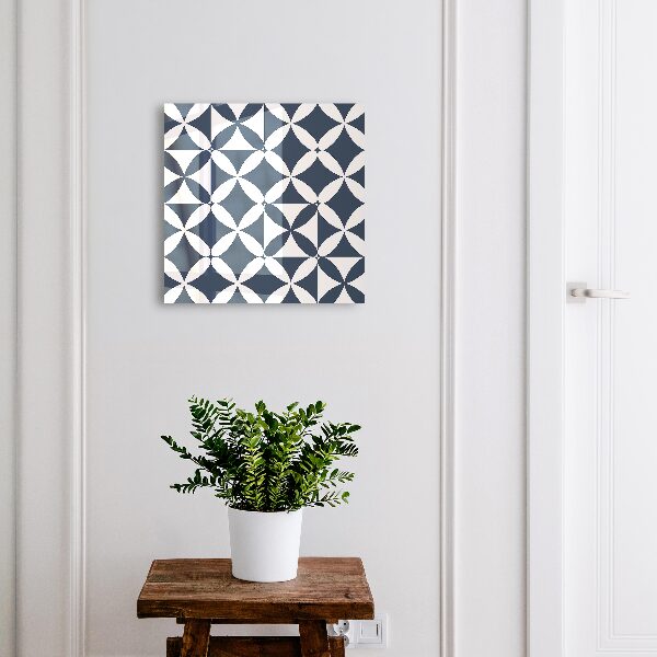 Key cabinet for wall Geometric elegance