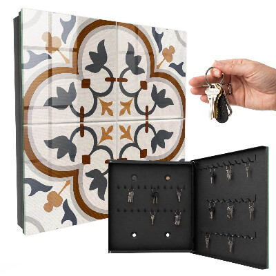 Key storage box Geometric elegance