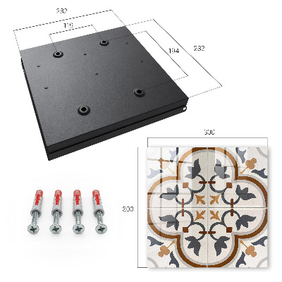Key storage box Geometric elegance