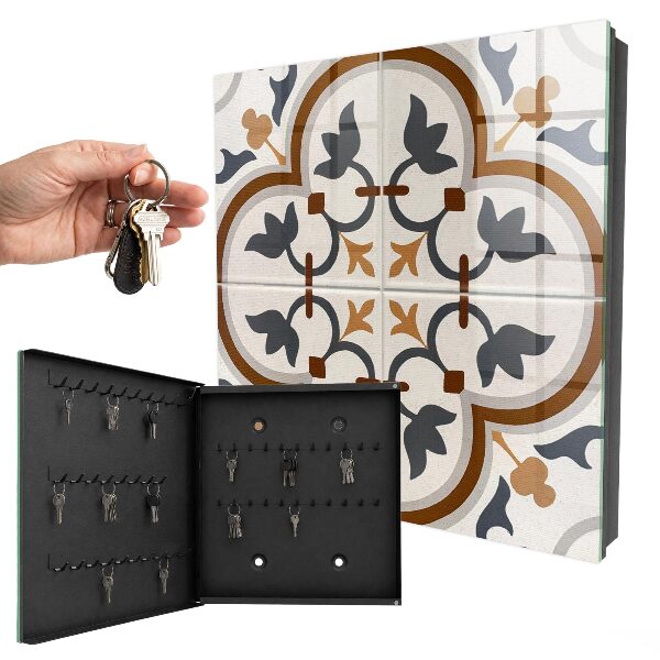 Key storage box Geometric elegance