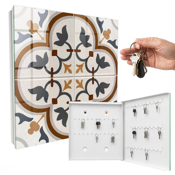 Key storage box Geometric elegance