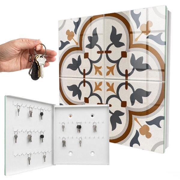 Key storage box Geometric elegance