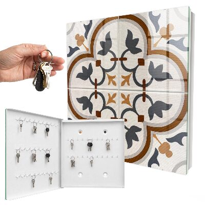 Key storage box Geometric elegance