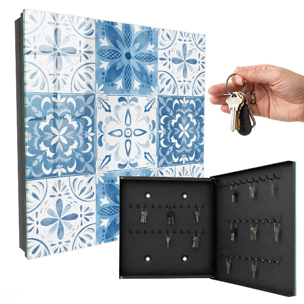 Key cabinet for wall Geometric tiles