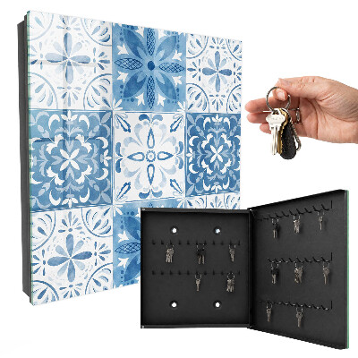 Key cabinet for wall Geometric tiles