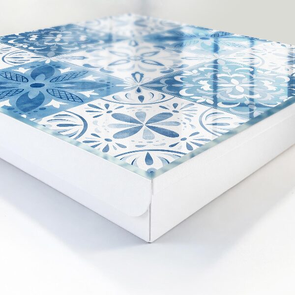 Key cabinet for wall Geometric tiles