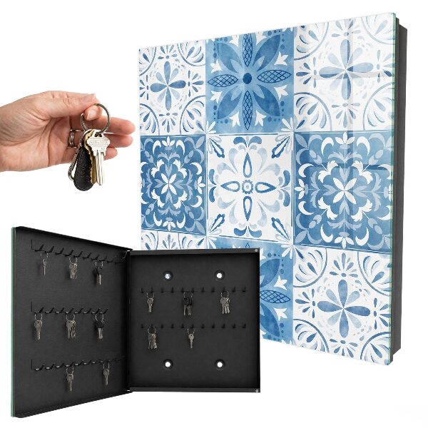 Key cabinet for wall Geometric tiles