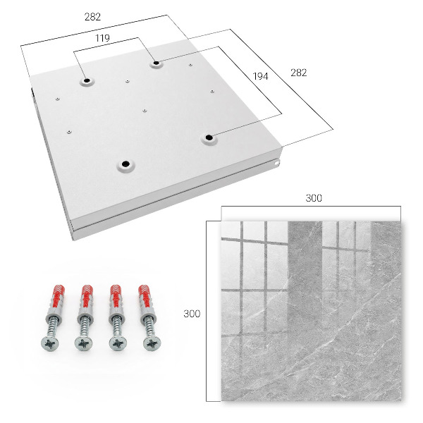 Key box Marble texture