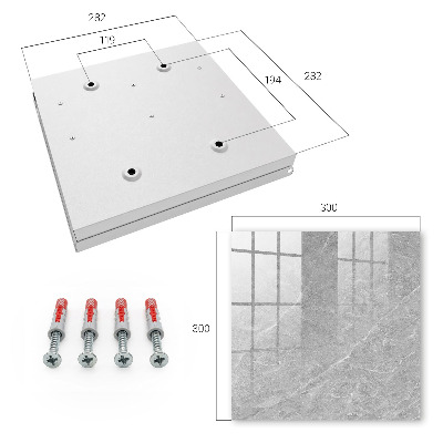 Key box Marble texture